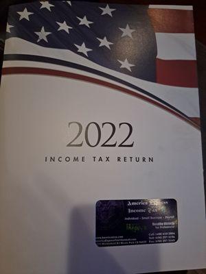 America Express Income Tax