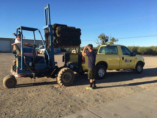 Employee was very helpful and cautious while loading our vehicle.