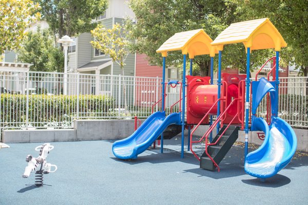 Outdoor Play Structure at Kids First Academy