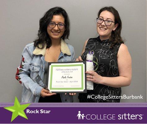 Rock Star Sitter - April 2018