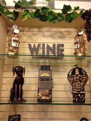 wine cork holders. we have several different varieties