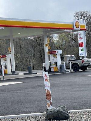 Shell Gas Station is open! Regular  $3.69/gallon