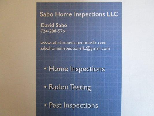 Sabo Home Inspections