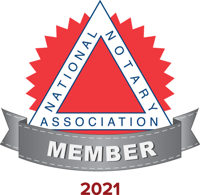 I am a member of the National Notary Association.