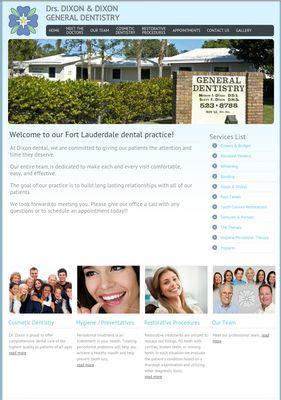 Check out our website to learn more about our office. http://www.dixondentistry.com/