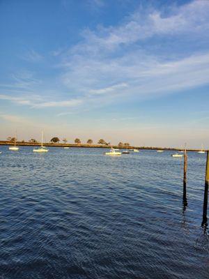 View by the water at Norden Club