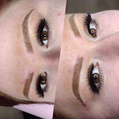 Ombre brows