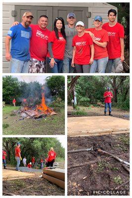 Red Day 2019 community service with Keller Williams Round Rock