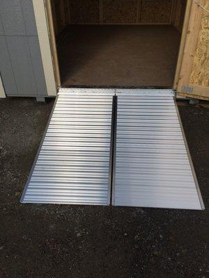 Aluminum Shed Ramps