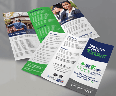 Trifold Designed by Frontier Marketing