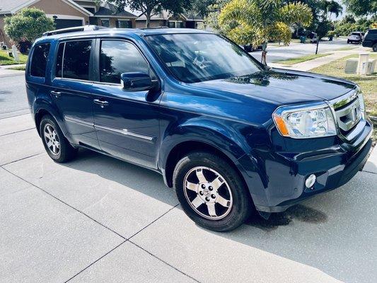 My Honda Pilot in Midnight Blue Metallic