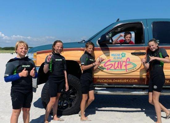 Just look for the Big Kahuna beach truck !!