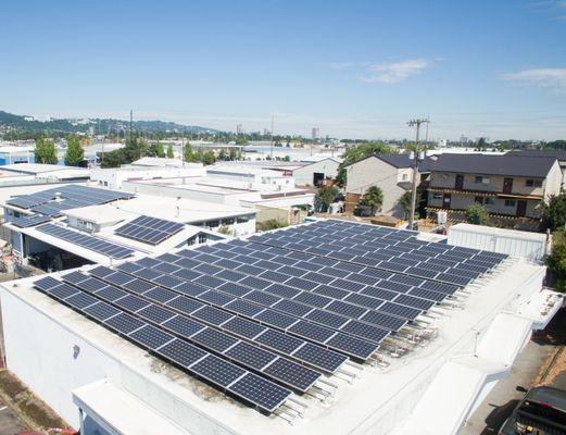 Reed College Solar Roof