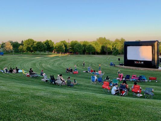 Movie in the Park, Polar Lakes Park, White Bear Township