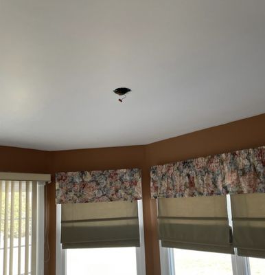 Before light fixture install