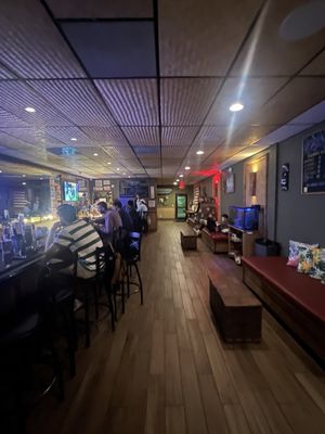 Inside of bar