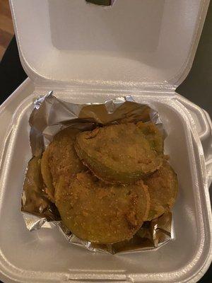 Fried green tomatoes