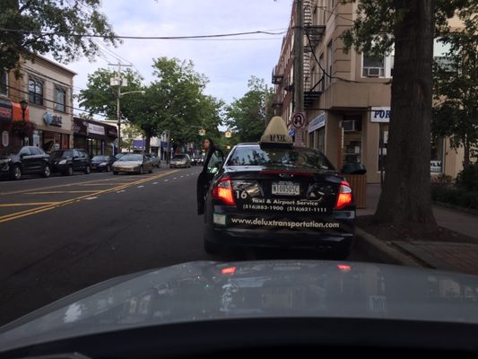 Jerkoff driver who kept honking at me because I was going too slow for his tastes, and then cut me off.