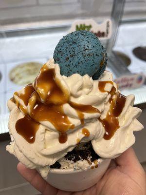 Cookie Monster Sundae