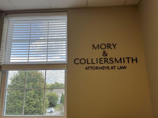 Mory & Colliersmith is your experienced personal injury law firm