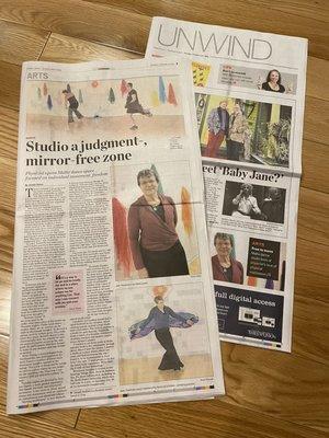 Times Union feature! https://www.timesunion.com/theater/article/Ecstatic-dance-16537051.php