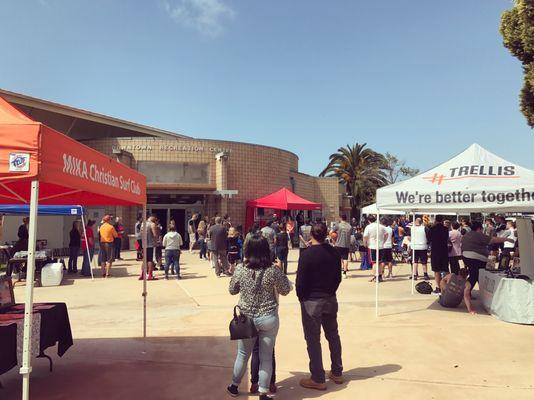 FHF at the C3 Basketball Tournament & Community Fair in Costa Mesa.