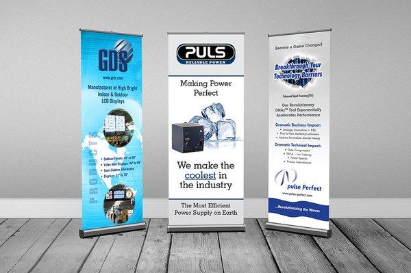 Banner Stand Design & Production