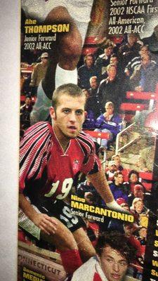 2002 University of MD Terp ACC Champions 6 goals 9 assists Final Four Apperances