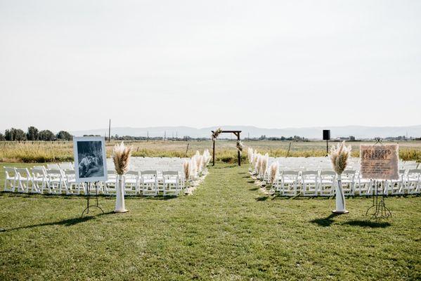 Ceremony area