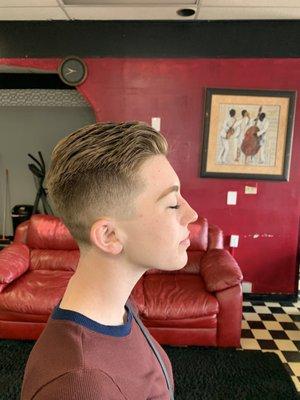 Brush fade