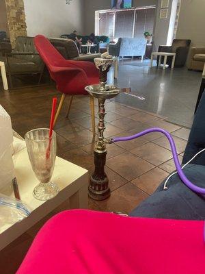 Pineapple mint hookah