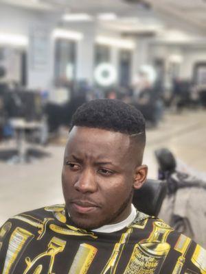 Mid Bald Fade