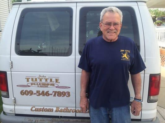 Owner and operator of John Tuttle Plumbing and Heating