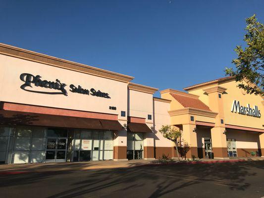 We 're located in Mira Mesa shopping center, next door with Marshall.