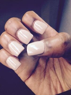 Full set acrylic nails