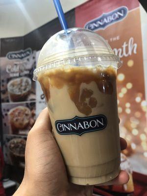 Signature Cinnamon Iced Latte...great!