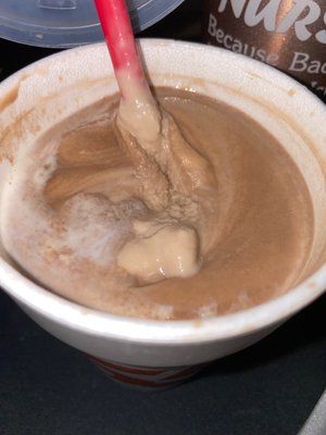 Chocolate milkshake