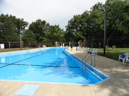 The pool at Camp Shaw