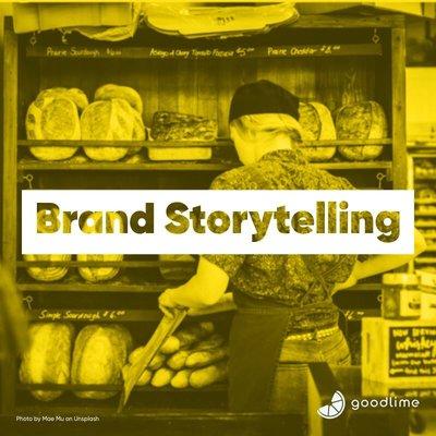 Brand Storytelling. It's what humanized your business.