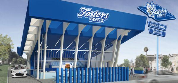 Fosters Freeze Exterior Design