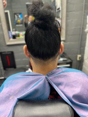 Back taper fade