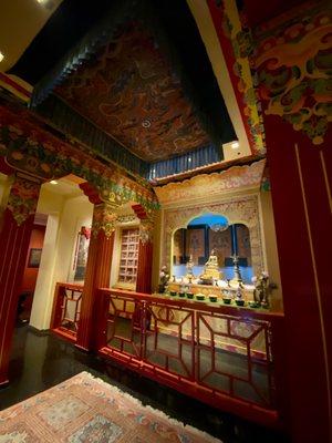 Tibetan Buddhist altar