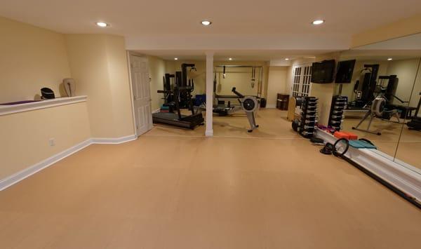 Home Gym Fitness Flooring