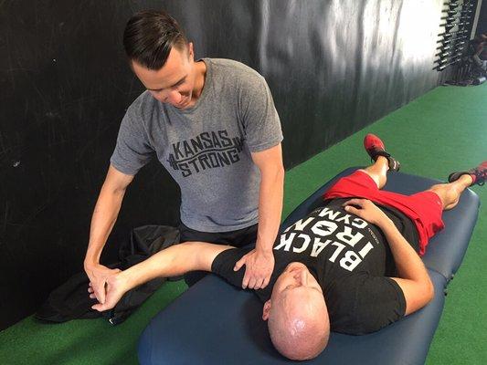 Hands on manual treatment for Crossfit athletes