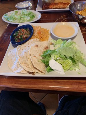 Shrimp soft tacos