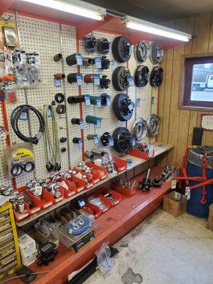 Trailer brakes, bearings and hitch / towing parts