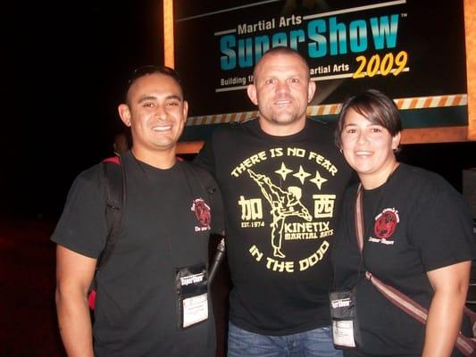 Team Guerra at the Chuck Liddell Seminar