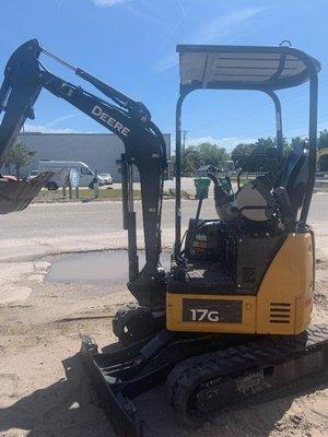 John Deere 17G Compact Excavator