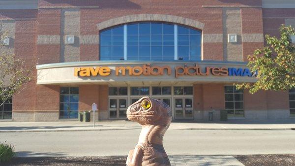 Bob the Raptor Says "I really like watching movies."