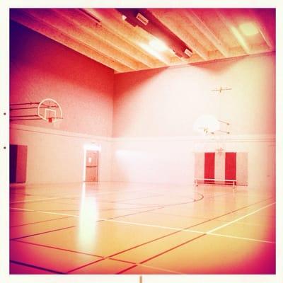 Basketball court. Also where some of the recreation classes are.